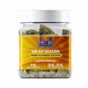 Solar Dragon Active THC-P 35.3% Hemp Flower – 1G